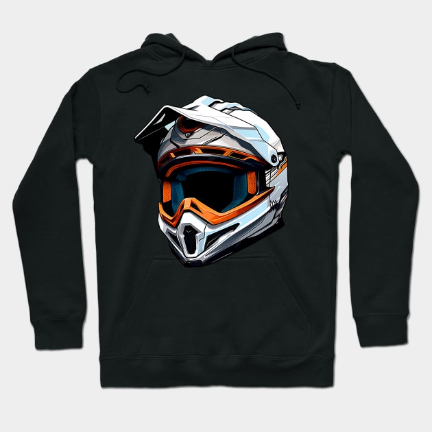 bike helmet design Hoodie by Printashopus